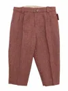 Gucci B Pants Fancy Classic Light Wo In Red
