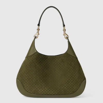 Gucci B Small Shoulder Bag In Green