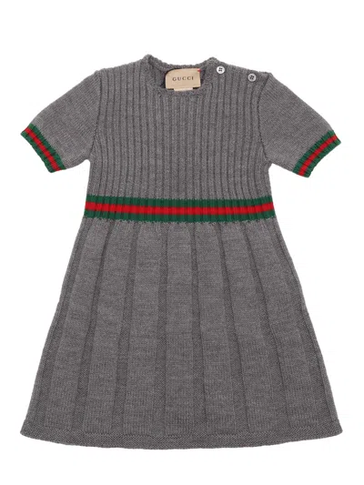 GUCCI B S/S DRESS WO RIB ST