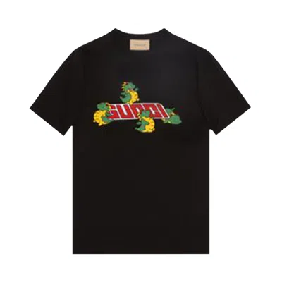 Pre-owned Gucci Baby Dragon Chinese New Year T-shirt 'black' | Men's Size S