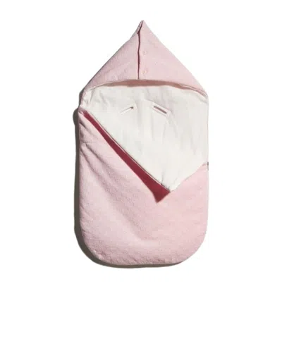 Gucci Baby Gg Cotton Nest In Pink