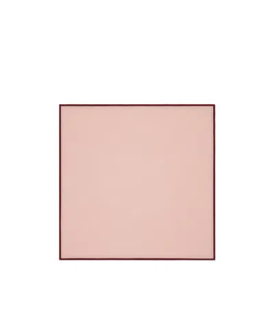 Gucci Kids' Baby Wool Blanket With Web In Pink