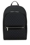 Gucci Medium Backpack Gg Supreme In Black