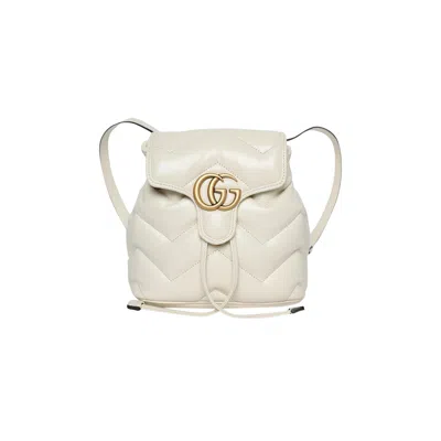 Pre-owned Gucci Backpack 'antique White'