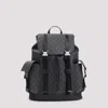 Gucci Polyurethane Backpack Leather Strap In Black