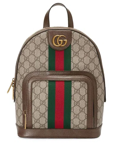 Gucci Backpack Ophidia Small Bags In Brown