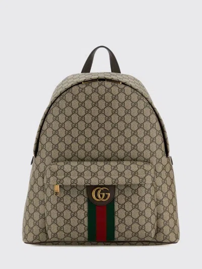 Gucci Backpack Woman In Beige
