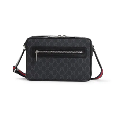Gucci Medium Gg Black Shoulder Bag