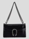 Gucci Dionysus Leather Shoulder Bag In Black