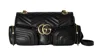 Gucci Gg Marmont Shoulder Bag In Black
