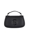 Gucci Medium Blondie Leather Crossbody Bag In Black