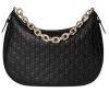 Gucci Gg Emblem Medium Shoulder Bag In Black