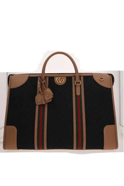 Gucci Bags In Black+beige