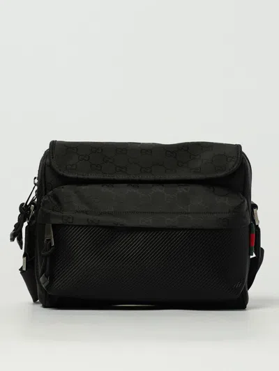 Gucci Shoulder Bag Men Black