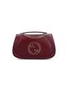 Gucci Blondie` Small Shoulder Bag In Red