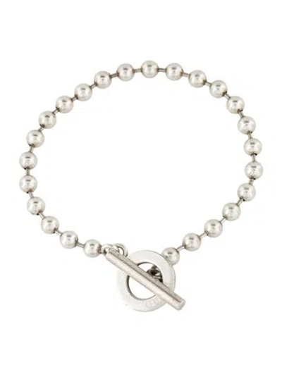 Pre-owned Gucci Ball Toggle Bracelet, 6.75" In Multi