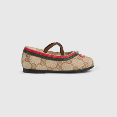 Gucci Babies' Ballerina Flat In Multi