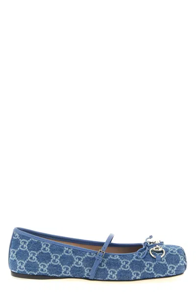 GUCCI 'GUCCI' BALLET FLATS