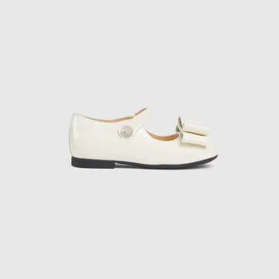 Gucci Babies' Ballet Flats In White