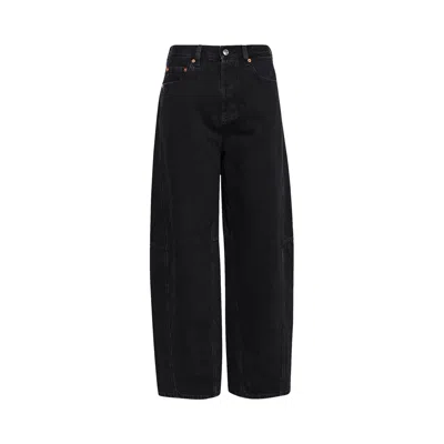 Pre-owned Gucci Balloon Denim Pant 'black' | Women's Size 29