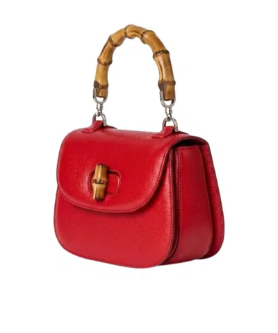 Gucci Bamboo 1947 Mini Bag In White