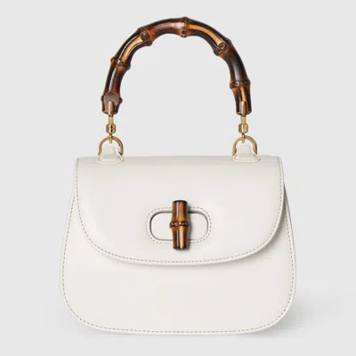 Gucci Bamboo 1947 Mini Bag In White