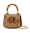 Gucci Bamboo 1947 Series Bamboo Mini Handbag In Brown