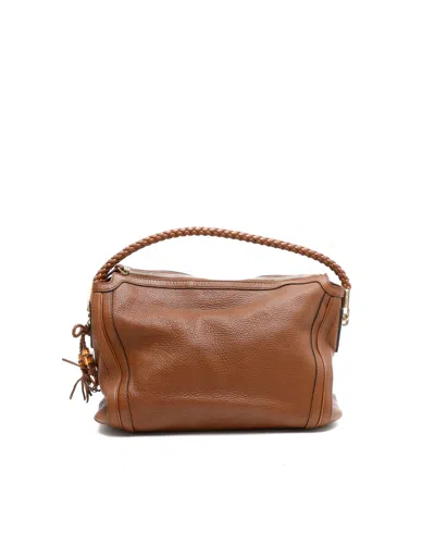 Gucci Bamboo Bella Hobo Bag In Brown