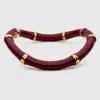 Gucci Bamboo Choker Necklace In Gold-toned Metal