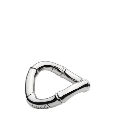 Gucci Bamboo Cuff Bracelet In Metallic