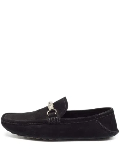Pre-owned Gucci Bamboo-detail Loafers