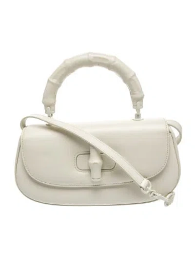 Pre-owned Gucci Bamboo 'diva' In Neutrals