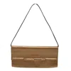 GUCCI GUCCI BAMBOO GOLD LEATHER SHOPPER BAG (PRE-OWNED)