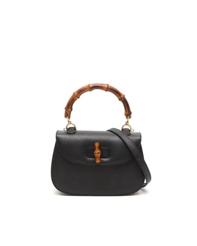 Gucci Bamboo Handbag In Purple