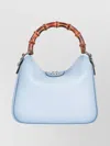 Gucci Bamboo Handle Shoulder Bag And Hardware