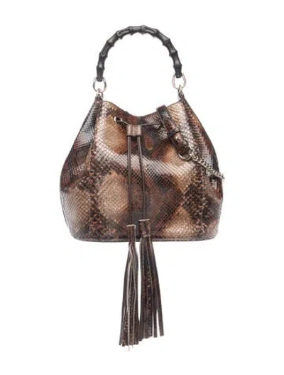 Pre-owned Gucci Bamboo Miss Bamboo In Black