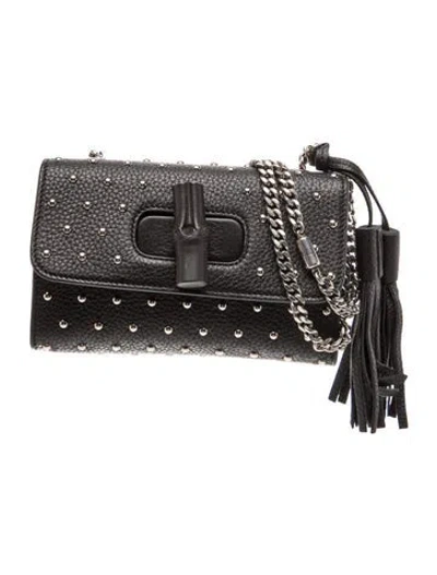 Pre-owned Gucci Bamboo Miss Bamboo In Grey