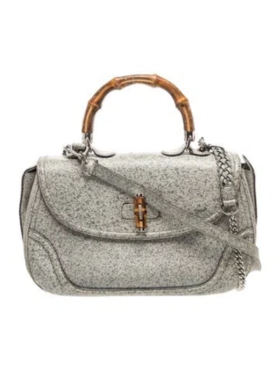 Pre-owned Gucci Bamboo New Bamboo In Gray