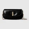 Gucci Bamboo Night Mini Shoulder Bag In Black