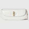 Gucci Bamboo Night Small Clutch In White