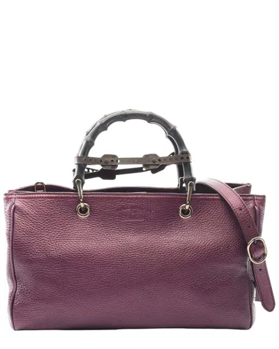 Gucci Bamboo Shopper Medium Tote Bag (authentic Pre-loved)