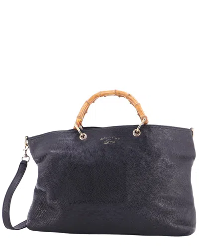 Gucci Bamboo Shopper Tote Large (authentic Pre-loved)