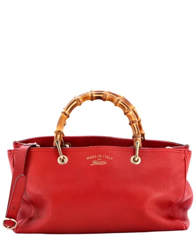 Gucci Bamboo Shopper Tote Medium (authentic Pre-loved)