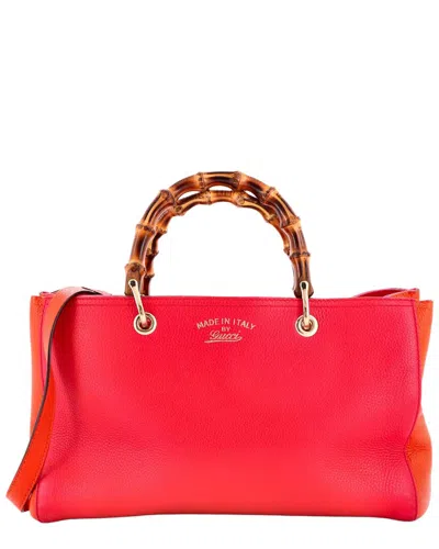 Gucci Bamboo Shopper Tote Medium (authentic Pre-loved)