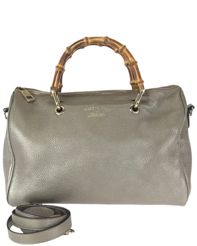 Pre-owned Gucci Bamboo Shoulder Bag (authentic Pre-loved)