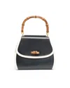 Gucci Bamboo Top Handle Bag In Multi