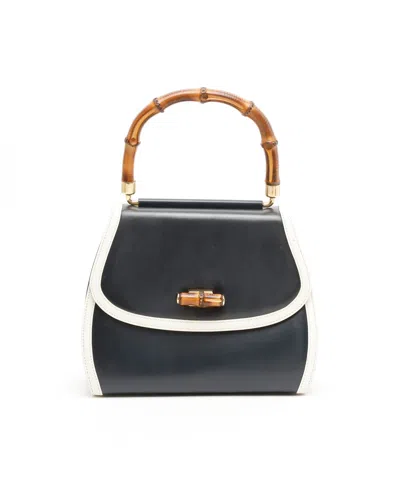 Gucci Bamboo Top Handle Bag In Multi