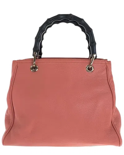 Pre-owned Gucci Bamboo Tote Bag (authentic Pre-loved)