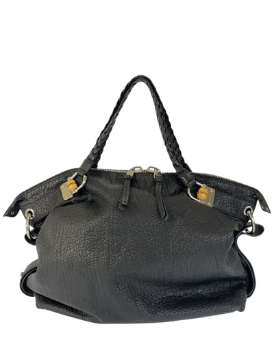 Pre-owned Gucci Bamboo Tote Bag (authentic Pre-loved)