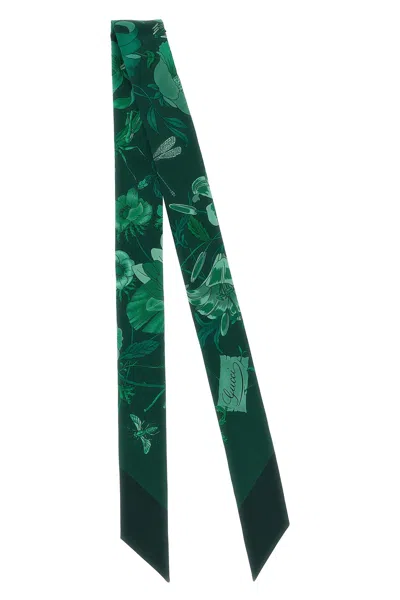 Gucci Bandeau 'flora' In Green